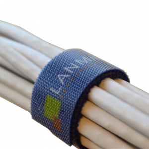 Хомут-липучка LANMASTER шириной 20 мм, 5 м